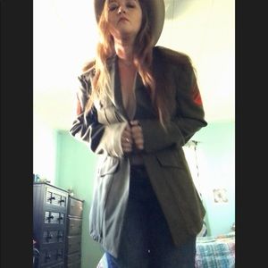 Men's Olive Military Field Jacket